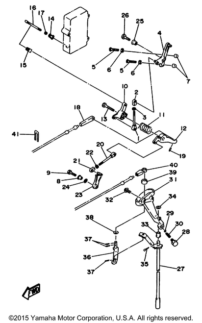 Yamaha Bracket | 6J2-44117-01-94