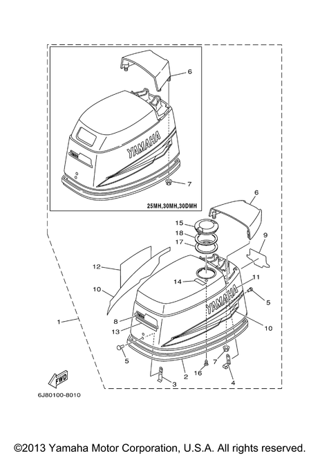 Yamaha Seal 2 | 6J8-21735-00-00
