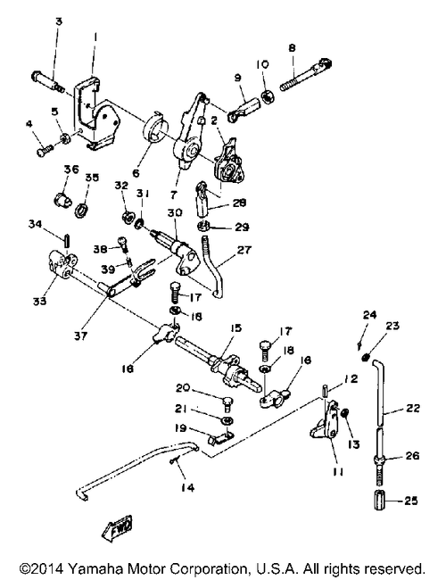 Yamaha Cam, Accel. | 6J8-41213-00-00