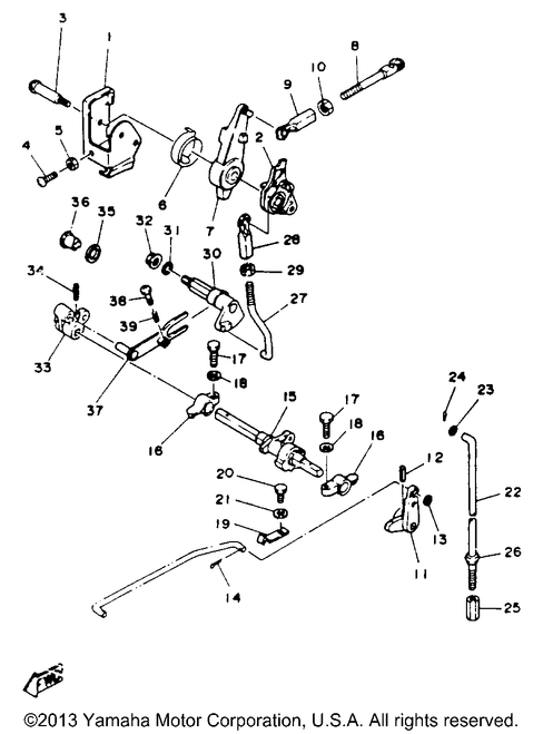 Yamaha Rod 2 | 6J8-42192-00-00