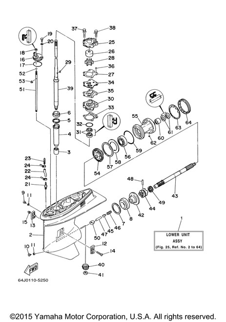 Yamaha Rod, Shift | 6K5-44144-00-00