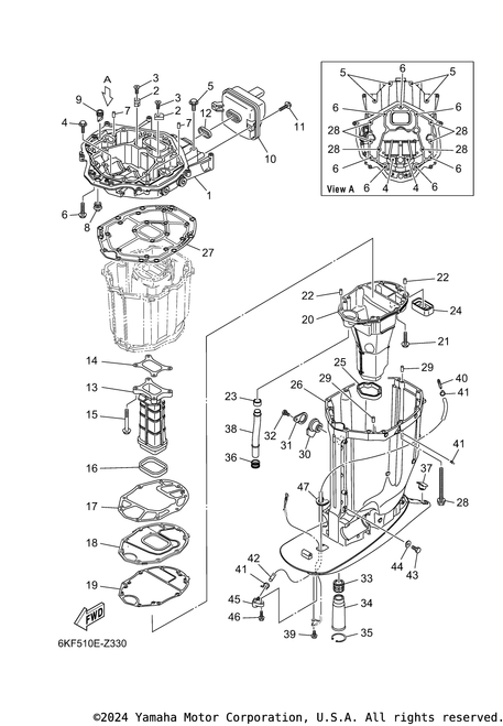 Yamaha Seal | 6KA-44521-00-00