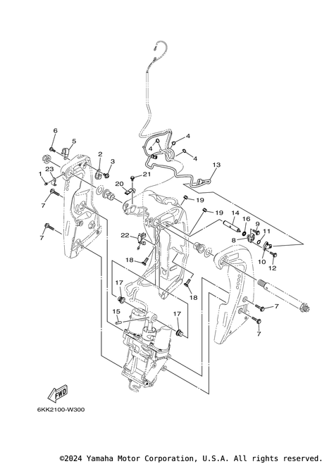 Yamaha Extension, Wire Le | 6KF-82553-00-00