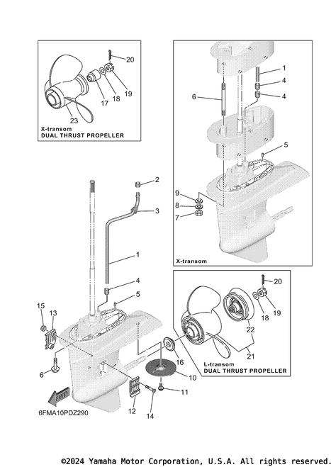 Yamaha Spacer | 6L2-45987-01-00