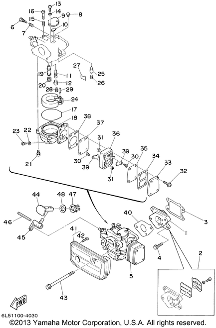 Yamaha Jet (#40) | 6L5-14948-03-00
