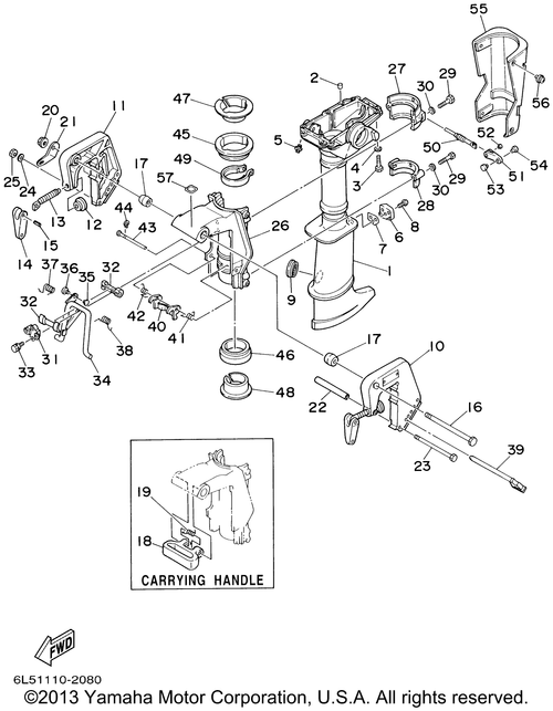Yamaha Bracket | 6L5-42121-00-00