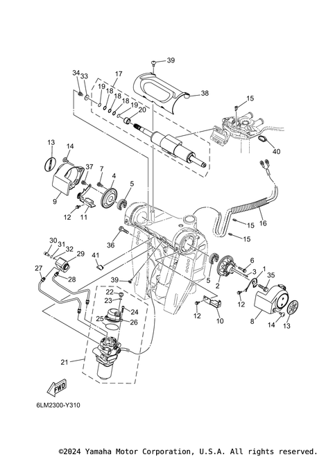 Yamaha Cover, 2 | 6LH-43381-00-CE