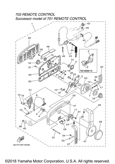 Yamaha Screw | 703-44189-10-00