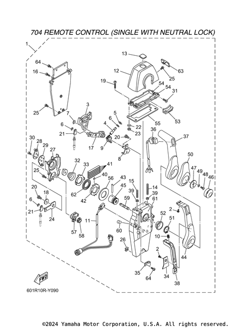 Yamaha Washer 1 | 704-48287-00-00