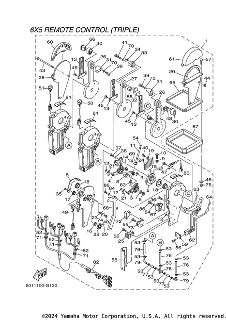 Yamaha Relay Assembly | 704-81950-11-00