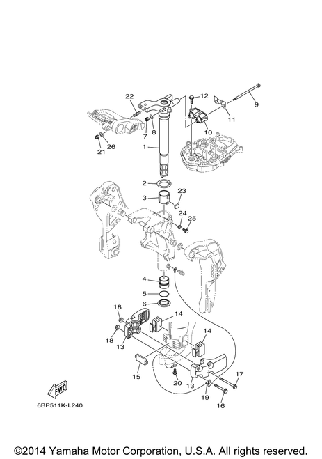 Yamaha Bolt (6H4) | 90101-08M86-00