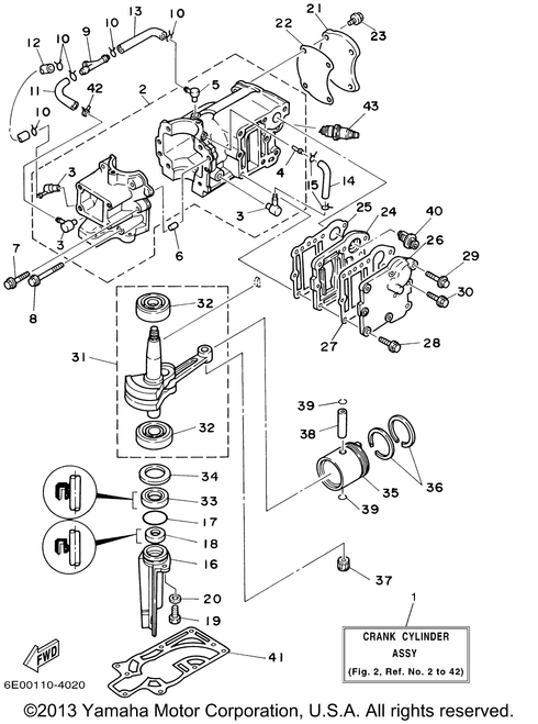Yamaha Bolt (6E0) | 90105-06M17-00