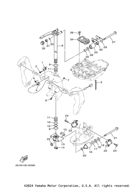 Yamaha Bolt, Flange | 90105-14009-00
