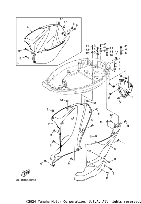 Yamaha Bolt,Hex. Socket Button | 90111-06142-00