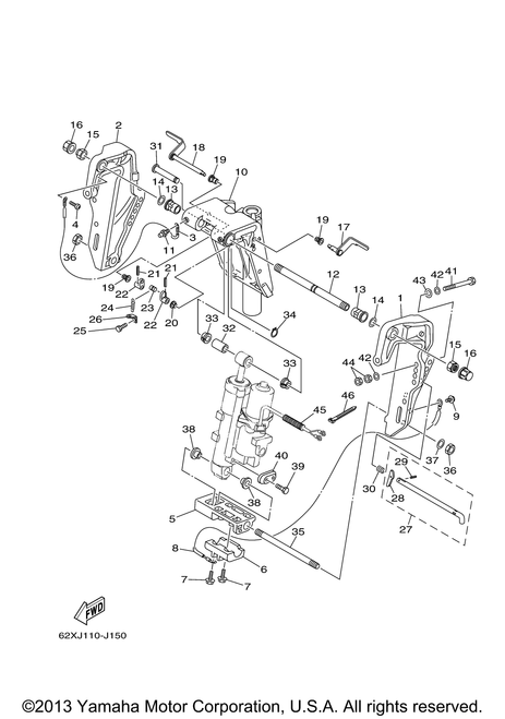 Yamaha Bolt, Stud(62X) | 90116-18M52-00