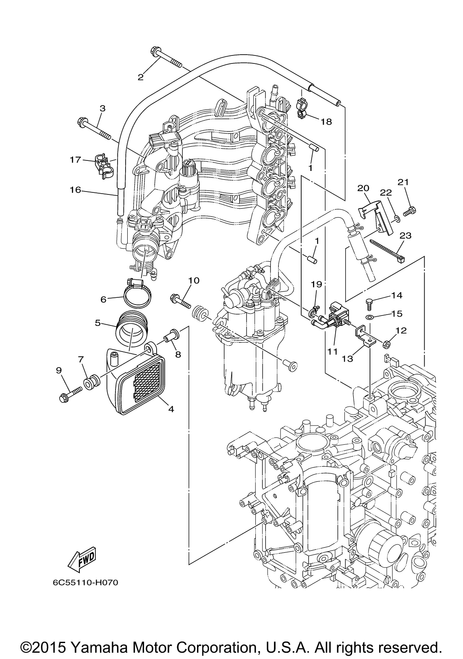 Yamaha Bolt, With Washer | 90119-06106-00