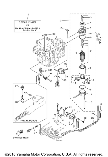 Yamaha Bolt, With Washer(6E5) | 90119-08M76-00
