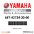 Yamaha Genuine Parts label