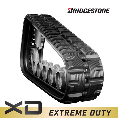 Bobcat T590 - 13" Bridgestone Extreme Duty C Pattern Rubber Track (320x86Bx49)