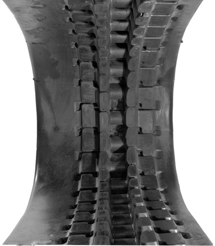 GEHL Z45 - 14" MWE Heavy Duty MX Pattern Rubber Track (350x75.5x74) (Narrow Fitment)