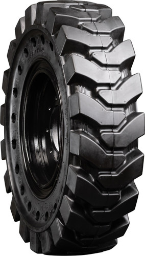 Bobcat 853H Solid Rubber Tire - 12-16.5 MWE Mounted Heavy Duty 