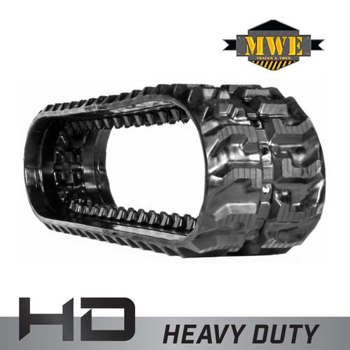 IHI IS10 Rubber Track - 9" MWE Heavy Duty Hook Pattern (230x72x43)