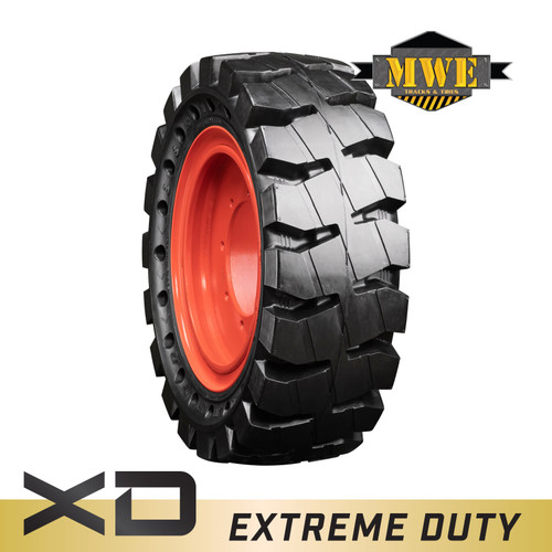 Bobcat A300 - 12-16.5 MWE Non-Directional Mounted Extreme Duty Solid Rubber Tire