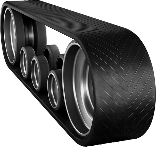 14" Bridgestone Extreme Duty Smooth Rubber Track (355x152.4x46-720)