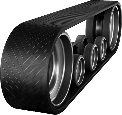 14" Bridgestone Extreme Duty Smooth Rubber Track (355x152.4x46-720)