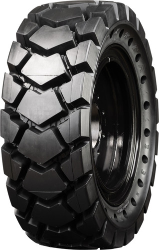 CASE 70XT - 12-16.5 MWE Mounted Extreme Duty Solid Rubber Tire