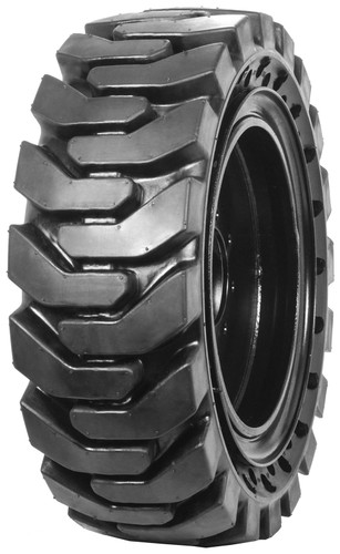 CASE 75XT - 12-16.5 MWE Mounted Standard Duty Solid Rubber Tire