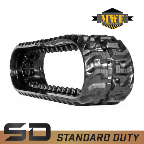 Ditch Witch JT20 - MWE Heavy Duty Hook Pattern Rubber Track