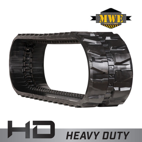 CAT 305 - MWE Heavy Duty Block Pattern Rubber Track