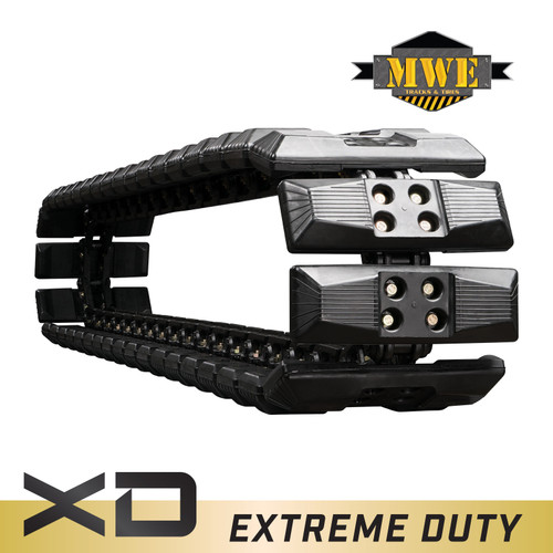 Extreme Duty Hybrid Track with Rubber Track Pads