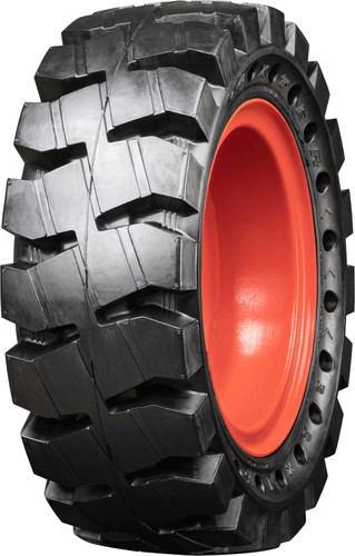 JCB 525-60 HiViz - 12-16.5 MWE Non-Directional Mounted Extreme Duty Solid Rubber Tire