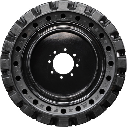 John Deere 332 - 14-17.5 MWE Mounted Heavy Duty Solid Rubber Tire