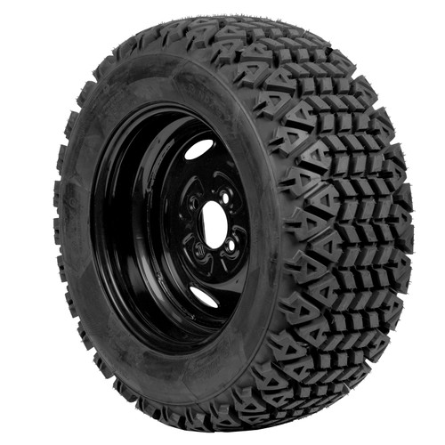 John Deere Gator XUV 850D - 25X10.00-14 OTR NDX 350 MAG ASSY, 5 ON 4.5" BOLT PATTERN, 0 OFFSET, BLACK