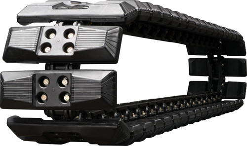 Kobelco SK80CS - Extreme Duty Hybrid Track with Rubber Track Pads