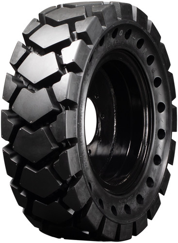 Mustang 2042 - 10-16.5 MWE Mounted Extreme Duty Solid Rubber Tire