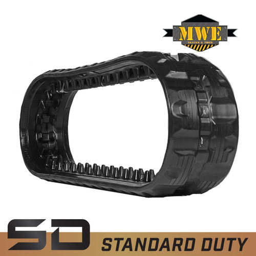 9" MWE Standard Duty C Pattern Rubber Track (230x72x39)