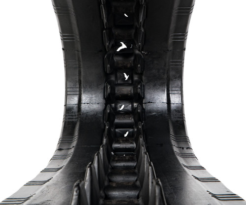 13" MWE Heavy Duty Block Pattern Rubber Track (320x84Bx46)