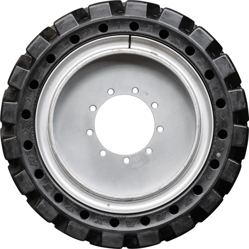 12-16.5 MWE Right Mounted Heavy Duty Solid Rubber Tire