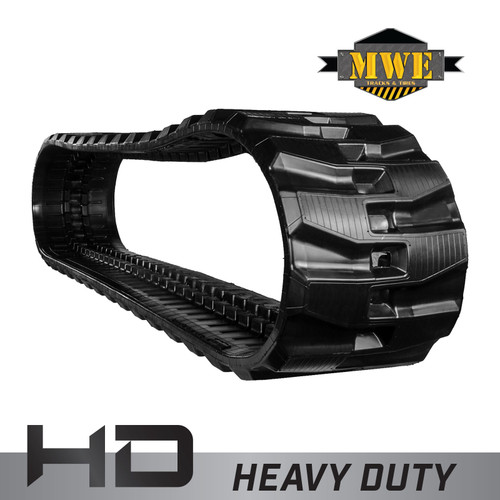 18" MWE Heavy Duty Zig Zag Track Pattern Rubber Track (450x81Wx74)