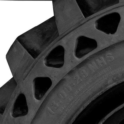 JLG G9-43A - 13.00-24 OTR Bi Directional Mounted Extreme Duty Solid Rubber Tire