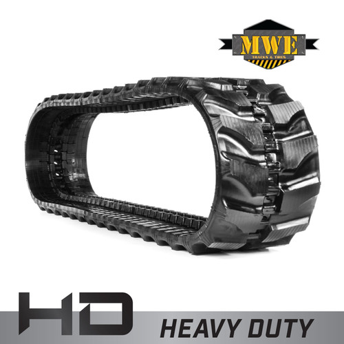Kubota KX61-3 - MWE Heavy Duty MX Pattern Rubber Track