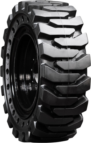 14-17.5 MWE Left Mounted Heavy Duty Solid Rubber Tire