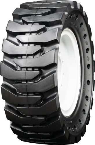 385/65-19.5 MWE Left Mounted Heavy Duty Solid Rubber Tire
