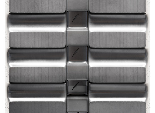 Takeuchi TL12 - MWE Heavy Duty Straight Bar Pattern Rubber Track