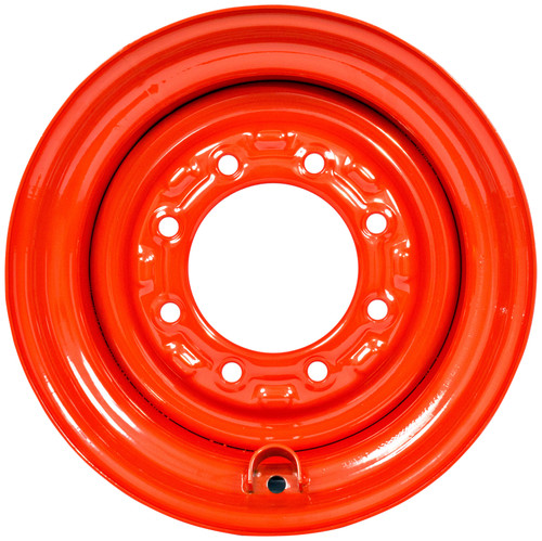 Bobcat A300 - Bobcat Orange 8 Bolt Hole Heavy Duty Rim/Wheel for 12-16.5 Skid Steer Tires