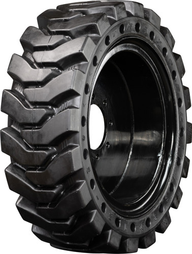 Bobcat 873 - 12-16.5 MWE Mounted Heavy Duty Solid Rubber Tire